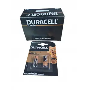 DURACELL ARABA KUMANDA PİLİ 2 Lİ 23A MN21