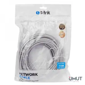S-LİNK RJ-45 (CAT-5) KABLO SL-CAT 3 MT