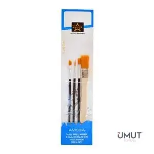 NEON SULU BOYA FIRÇASI NO:6 HKD-518 (PKT-12Lİ)