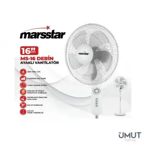 MARSSTAR FORZA VANTİLATÖR