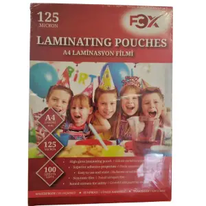 FC A4 LAMİNASYON FİLMİ 100 LÜ FCL-125