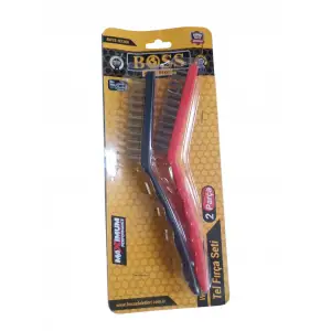BOSS TEL FIRÇA SETİ PLASTİK SAPLI 2 PARÇA 82366