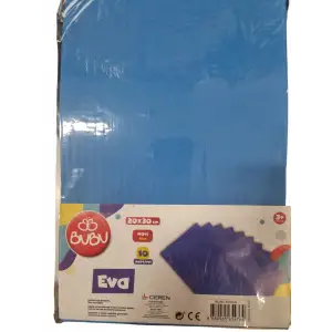 BU-BU 20X30 MAVİ EVA 10 LU EV-0042