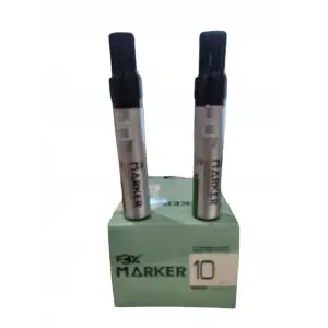 FCX 10 MM SİYAH KESİK UÇ MARKÖR FC-270/S (PK-12Lİ)
