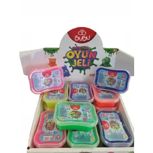 BU-BU OYUN JELİ ORTA BOY 350 GR SLM-022 (PKT-12Lİ)
