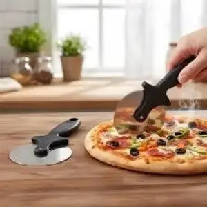 IVORY ÇELİK PİZZA KESME RULETİ BÜYÜK IVO-ME198