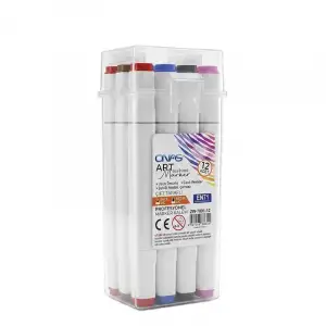 ONAS ÇİFTLİ MARKER KALEM ZW-7001-12 (PK-12/KT-144)