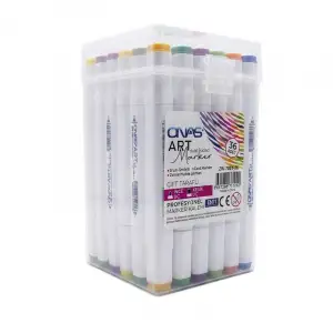 ONAS ÇİFTLİ MARKER KALEM ZW-7001-36 (PK-36/KT-216)
