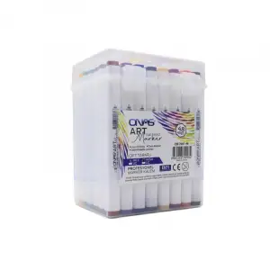 ONAS ÇİFTLİ MARKER KALEM ZW-7001-48 (PK-48/KT-192)