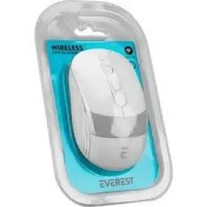 EVEREST MOUSE KABLOSUZ BEYAZ GRİ SM-18