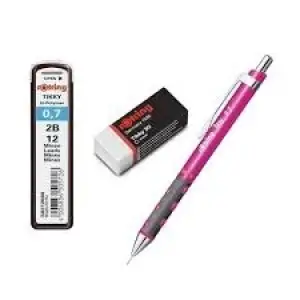 ROTRİNG A.PEMBE VERSATİL KALEM 0.7MM 3LÜ SET KK-07
