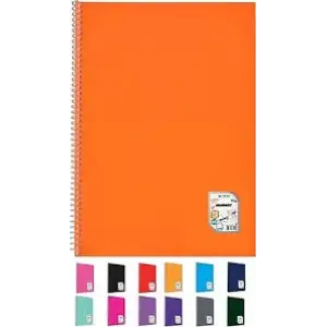 A4 METOT PP KAPAK SPİRALLİ 72-1 DEFTER (KOLİ-72L)