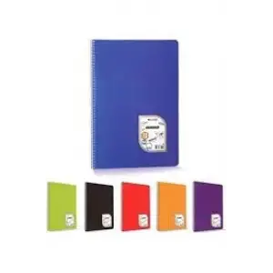 A4 METOT PP KAPAK SPİRALLİ 72-4 DEFTER (KOLİ-72L)