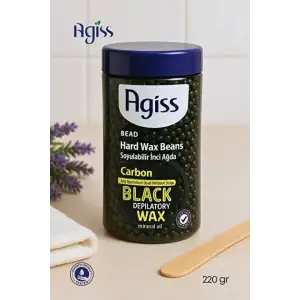AGİSS BONCUK AĞDA BLACK ŞİŞE 220 GR
