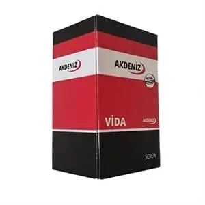 AKDENİZ TRUS.YHB MATKAP UÇLU VİDA 3,9 X 19 1500 LÜ