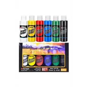 AKRİLİK BOYA 70 ML 6 RENK SET