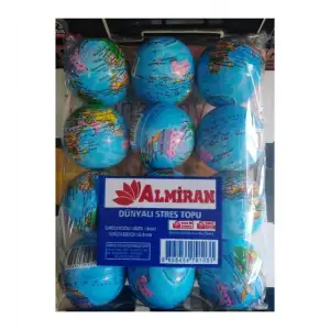 ALMİRAN STRES TOPU 6,3 CM KÜÇÜK (PKT-12 Lİ)
