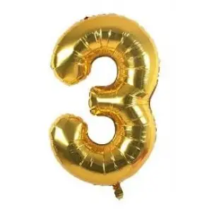 ALTIN 3 RAKAMLI BALON BLN-203
