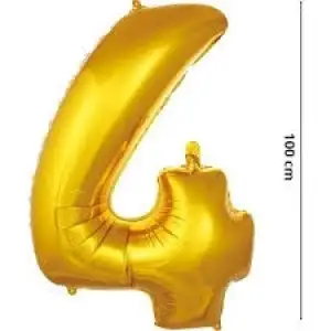 ALTIN 4 RAKAMLI BALON BLN-203