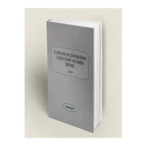 ALTINYILDIZ İŞ SAĞLIĞI TESPİT ÖNERİ DEFTERİ