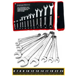 ANS KOMBİNE YILDIZ ANAHTAR SETİ 12 PARÇA ÇANTALI