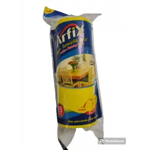 ARFİX TEMİZLİK BEZİ RULO PERFORE 15 YAPRAK 3384