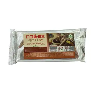 ARK COLLEX SERAMİK KİL HAMURU 500 GR BEYAZ 2108
