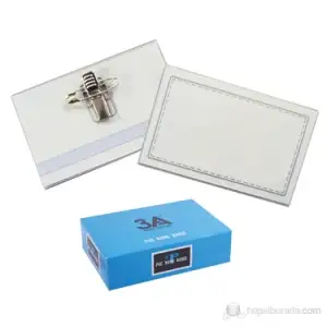 ARK YAKA KLİPSİ MAVİ 1092-01 (PKT-100 LÜ)