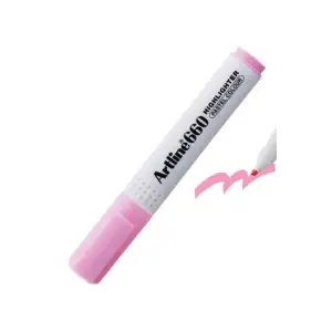 ARTLİNE FOSFORLU KALEM PASTEL PEMBE 660(PKT-12 Lİ)