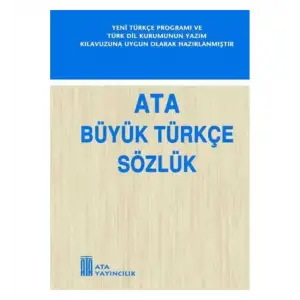 ATA BÜYÜK TÜRKÇE SÖZLÜK KARTON KAPAK