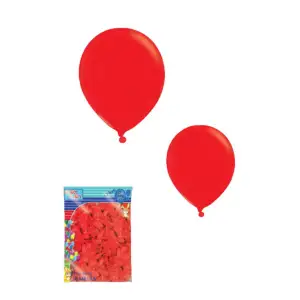 ATOM BALON İÇ MEKAN KIRMIZI 100 LÜ