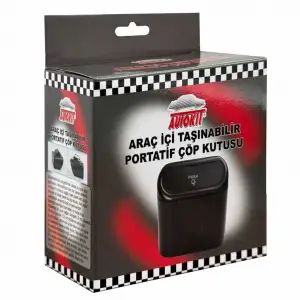 AUTOKIT ARAÇ İÇİ TAŞ.PORTATİF ÇÖP KUTUSU FA1-892