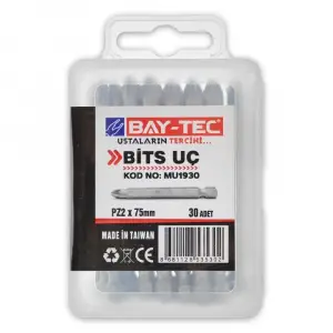 BAY-TEC BİTS UÇ PZ2-75MM KARE POZİ MU-1930 30 LU