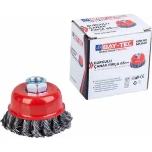 BAY-TEC BURGULU ÇANAK FIRÇA 65 MM MK-1140