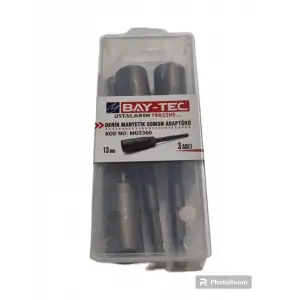 BAY-TEC DERİN MANYETİK SOMUN ADAPTÖRÜ 13 MM 3 LÜ