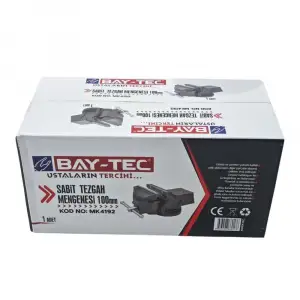 BAY-TEC SABİT TEZGAH MENGENESİ 100 MM MK-4192