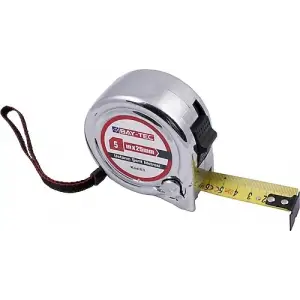 BAY-TEC ŞERİT METRE 5X25 MM KROM MK-4147