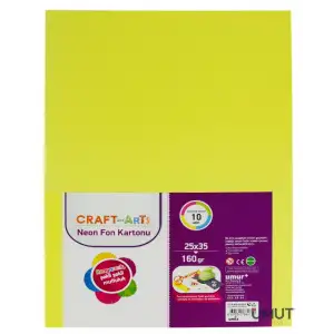 BEESTAR RULO FON KARTONU 10 RENK (PKT-10 LU )