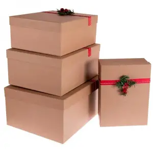 BELLA HEDİYE KUTUSU DÖRTGEN 10 LU SET K-8559