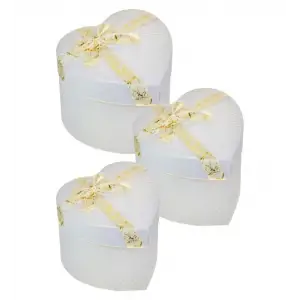 BELLA HEDİYE KUTUSU KALPLİ KARMA 3 LÜ SET K-1100