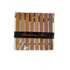 BELLA HOUSE AHŞAP NİHALE KARE K-0132 (PK-12 Lİ)