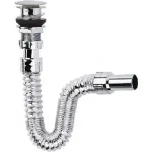 BEYAZSU KROM BASMALI KÖRÜKLÜ SİFON