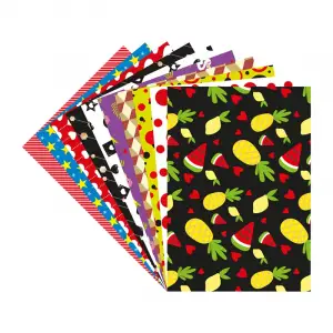 BRİSTOL KARTON 50X70 DESENLI 10 LU