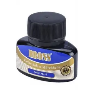 BRONS DOLMAKALEM MÜREKKEBİ BR-312 MAVİ