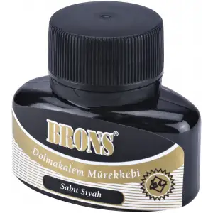BRONS DOLMAKALEM MÜREKKEBİ SİYAH 35 CC BR-311