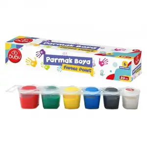 BU-BU 20ML 6 LI PARMAK BOYA PAR-001