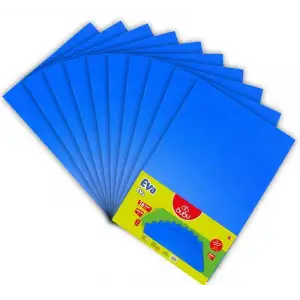 BU-BU 50X70 CM MAVİ EVA 10 LU EV-0011