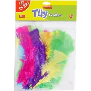 BU-BU KARIŞIK RENKLER TÜY 20 Lİ HS-0008 (KT-30LU)