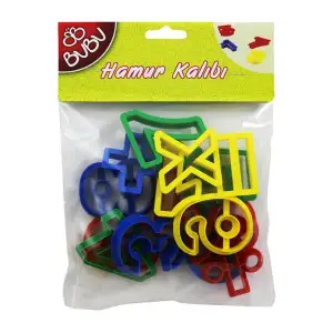 BU-BU OYUN HAMURU KALIBI RAKAM 15 PRÇ 00046