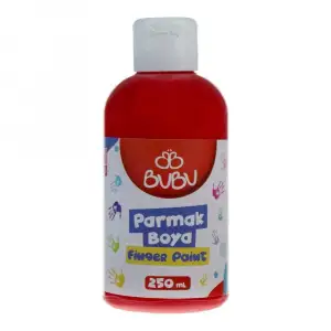 BU-BU PARMAK BOYA KIRMIZI 250 ML PAR-013